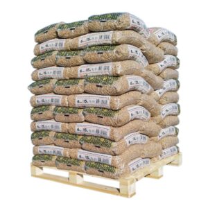 Alternative view of NaturKraft puupelletti 6mm 15kg - 66 säkkiä